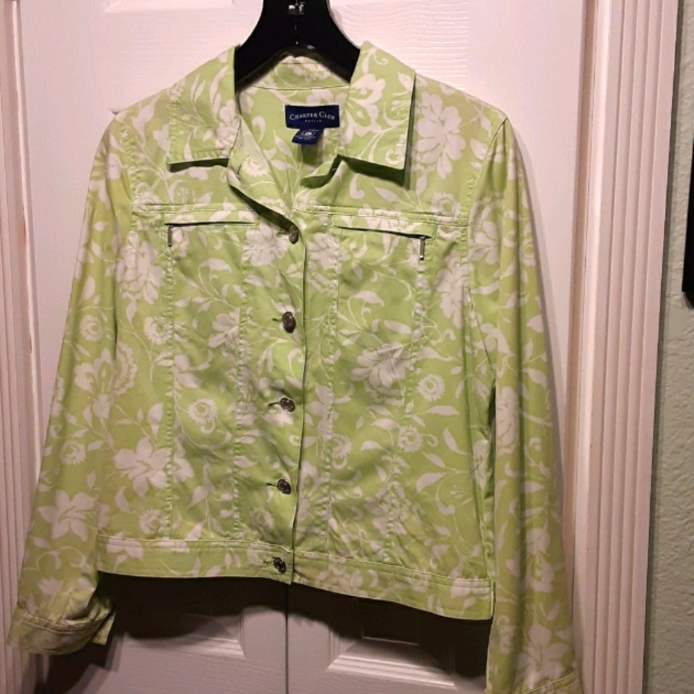 CHARTER CLUB jean jacket SP